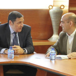 Tomás Castillo se reúne con el consejero Sanidad de Castilla y León