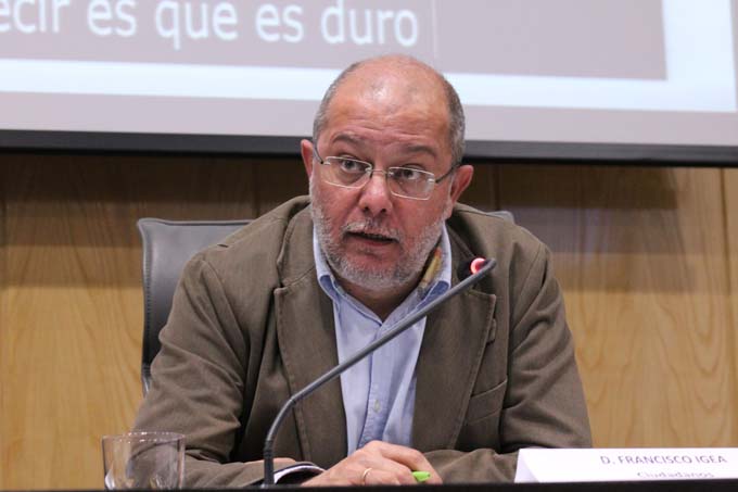 Francisco Igea, portavoz de Ciudadanos en la Comisión de Sanidad del Congreso de los Diputados