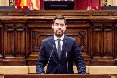 David Mejía, diputado de Ciudadanos en el Parlamento de Cataluña