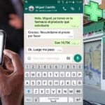 WhatsApp para comunicarse desde la farmacia con los usuarios. ¿Es legal?
