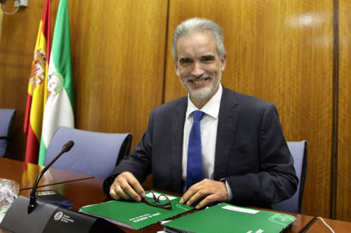Aquilino Alonso, consejero de Salud de Andalucía