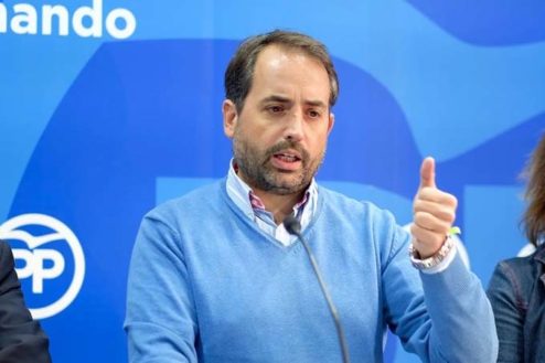Antonio Saldaña , diputado del PP en el Parlamento de Andalucia