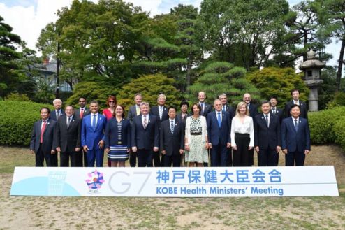 Reunión de los ministros de salud de la OCDE en Kobe