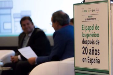 Jornada El papel de los genericos después de 20 años en España, organizada por Diariofarma en colaboración de Cinfa, Kern Pharma y Stada