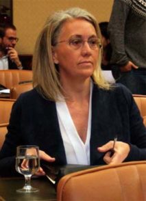 Teresa Angulo, portavoz de Sanidad del PP en el Congreso de los Diputados