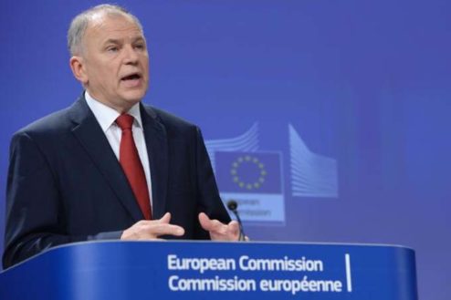 Vytenis Andriukaitis, comisario de Salud de la Comisión Europea