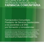 Declaración de la Profesión Farmacéutica: Farmacia Comunitaria