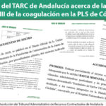 El TARC de Andalucía avala la conformación de lotes por ATC 5