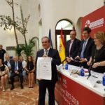 Aguilar recibe el título de académico de la Academia de Farmacia de Murcia y defiende la farmacia asistencial