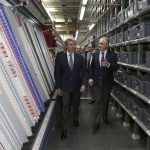 El Gobierno de Madrid visita el almacén de Bidafarma en Leganés y ensalza la labor de la distribución