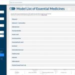La OMS digitaliza su lista de medicamentos esenciales para mejorar la accesibilidad a su información