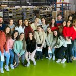 Novaltia muestra a alumnos de Farmacia de la Universidad San Jorge el funcionamiento de un almacén