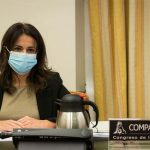 Calzón reclama el apoyo a los PGE para impulsar el fortalecimiento del SNS ante la pandemia de la covid