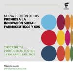Convocada la segunda edición de los Premios a la Innovación Social: Farmacéuticos y ODS