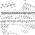 Mingorance informa a los COF de que “no es viable” la firma del acuerdo con el SAS