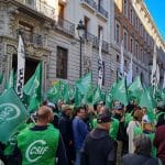 35.000 funcionarios de toda España, convocados por CSIF, se concentran en defensa de Muface