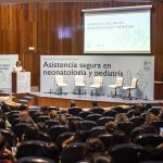 García pone el foco en la seguridad asistencial en neonatos y pediátricos como base para prevenir daños futuros