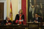 Imagen de la toma de posesión de María Teresa Fernández de la Vega como presidenta del Consejo de Estado.
