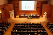 Imagen del acto de apertura del centenario del COF de Jaén.