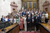 202209 Recepción farmacéuticos en el Parlamento Andaluz