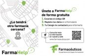 Imagen promocional del FarmaHelp lanzada por el CGCOF.