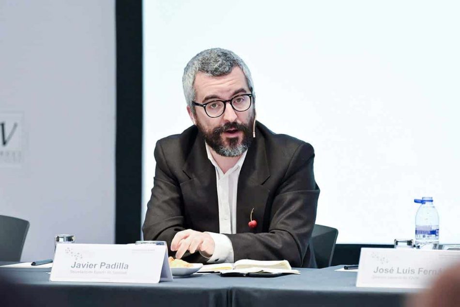 Javier Padilla, secretario de Estado de Sanidad.