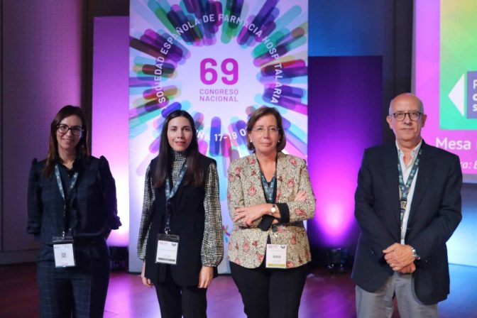 Elena Gras, Sonia Pulido, Ana Clopés y Eduardo López Briz