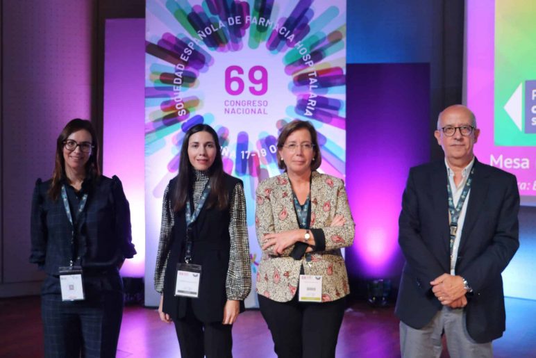 Elena Gras, Sonia Pulido, Ana Clopés y Eduardo López Briz