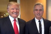 Donald Trump, junto a Robert Kennedy Jr.