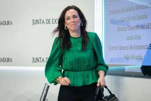 Sara García Espadas, consejera de Salud de Extremadura
