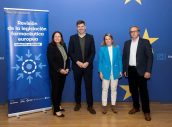 Margarita de la Pisa, Nicolás González Casares, Elena Nevado y José María López Alemany. Fotos: Irene Medina