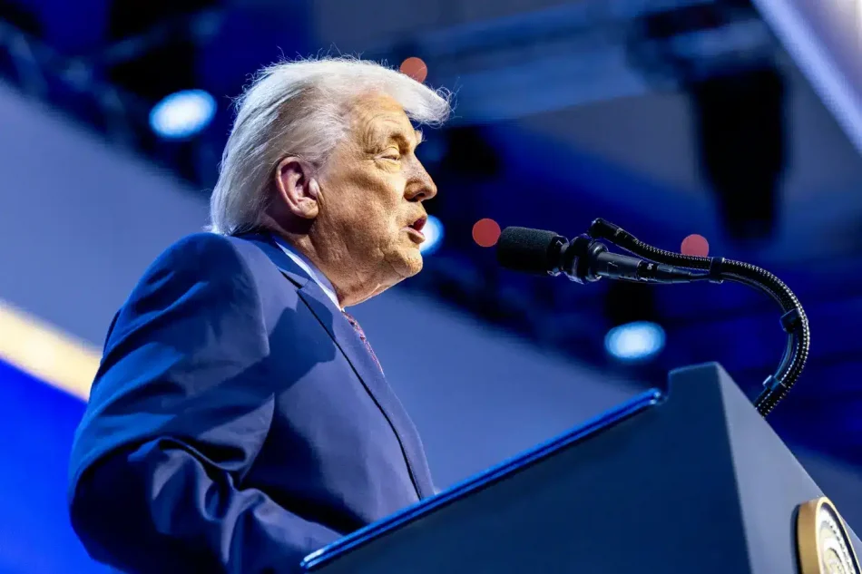 El presidente de los Estados Unidos, Donald Trump.