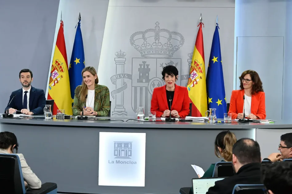 Rueda de prensa posterior al Consejo de Ministros