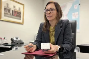 Elena Gras, directora general de Farmacia de la Comunidad Valenciana.