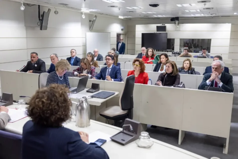 Sesión de la Comisión de Sanidad en el Senado.
