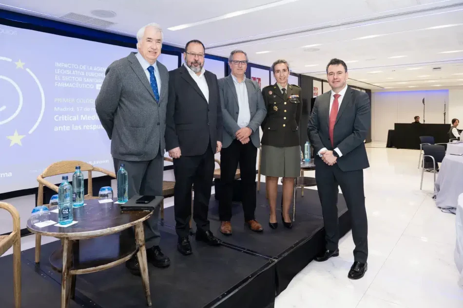 Emili Esteve, César Hernández, José María López, María Teresa Llorente y Manuel Ibarra. Fotos: Irene Medina