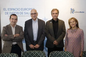 Enrique Bernal-Delgado, Federico Plaza, Fernando Martín-Sánchez y Consuelo Martín de Dios