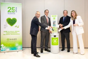 Miguel Vega, Juan Yermo, Jesús Aguilar y Matilde Sánchez Reyes