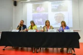 Max Brosa, Marta Trapero, Ana Clopés y Cristina Espinosa