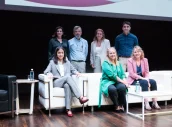 Los participantes en la primera mesa de la jornada Post ISPOR 2026. Fotos: Irene Medina