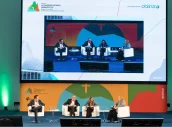 Ponentes en la mes 'Farmacia comunitaria y salud digital: construyendo el
Espacio Europeo de Datos Sanitarios'