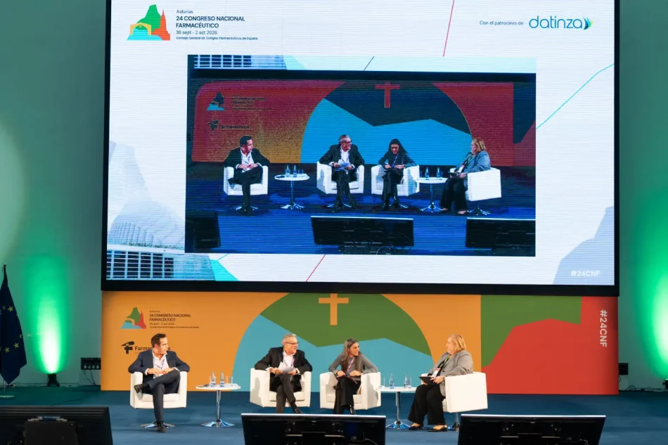 Ponentes en la mes 'Farmacia comunitaria y salud digital: construyendo el
Espacio Europeo de Datos Sanitarios'