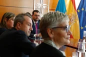 La consejera Concepción Saavedra,, durante la celebración del pasado Consejo de Gobiernio.