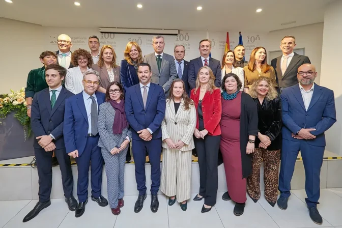 Acto de toma de posesion del Colegio Oficial de Farmacéuticos de Santa Cruz de Tenerife