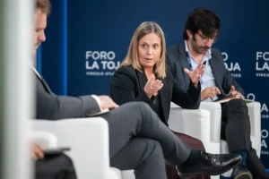 Lladós durante su intervención en el Foro La Toja.