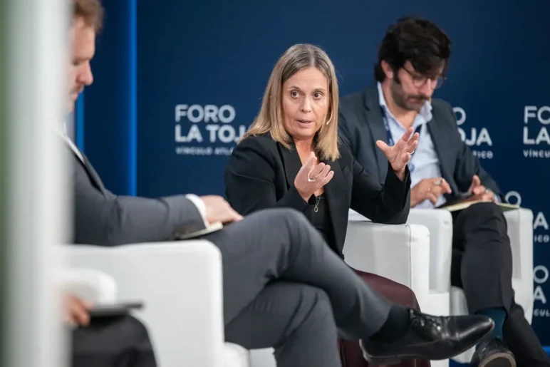 Lladós durante su intervención en el Foro La Toja.