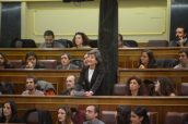 Amparo Botejara en el Congreso de los Diputados. (Foto: Podemos Extremadura)