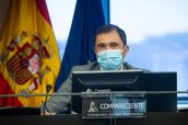 Juan Fernando Muñoz Montalvo, durante su intervención en la Comisión de vacunas.