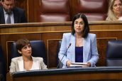 Carolina Darias, durante su intervención en el Congreso.