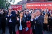 Acto de apertura de campaña del PSOE para las elecciones del 26M.